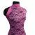 Кружевное полотно стрейч XD-WINE, 100 гр/м2, шир.150см, цвет розовый - купить в Красноярске. Цена 1 851.10 руб.