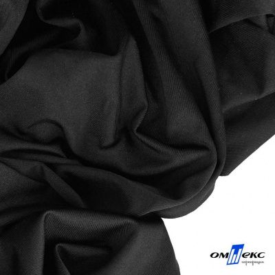 Бифлекс "ОмТекс", 200г/м2, 150см, цв.-черный (Black), блестящий - купить в Красноярске. Цена 1 487.87 руб.