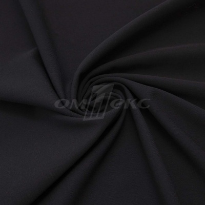 Ткань костюмная "Меган", 78%P 18%R 4%S, 205 г/м2 ш.150 см, цв-черный (Black) - купить в Красноярске. Цена 392.32 руб.