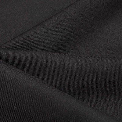 Ткань костюмная 21010 2044, 225 гр/м2, шир.150см, цвет черный - купить в Красноярске. Цена 390.73 руб.