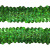 Тесьма с пайетками D4, шир. 30 мм/уп. 25+/-1 м, цвет зелёный - купить в Красноярске. Цена: 1 087.39 руб.