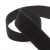 Лента бархатная нейлон, шир.25 мм, (упак. 45,7м), цв.03-черный - купить в Красноярске. Цена: 800.84 руб.