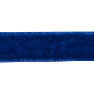 Лента бархатная нейлон, шир.12 мм, (упак. 45,7м), цв.74-василек - купить в Красноярске. Цена: 392 руб.