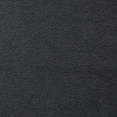 Флис DTY, 130 г/м2, шир. 150 см, цвет чёрный - купить в Красноярске. Цена 694.22 руб.