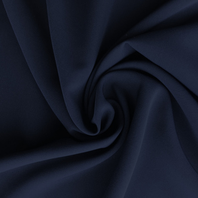 Костюмная ткань "Элис", 220 гр/м2, шир.150 см, цвет т.синий - купить в Красноярске. Цена 308 руб.