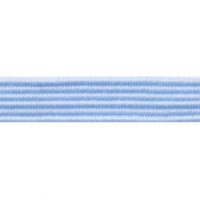 Резиновые нити с текстильным покрытием, шир. 6 мм ( упак.30 м/уп), цв.- 108-голубой - купить в Красноярске. Цена: 155.22 руб.
