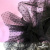 Евро-фатин горох, 100% полиэфир, 15 г/м2, 150 см. 16-167/черный - купить в Красноярске. Цена 241.13 руб.