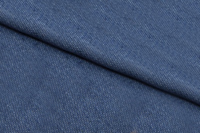 Ткань джинсовая №96, 160 гр/м2, шир.148см, цвет голубой - купить в Красноярске. Цена 350.42 руб.