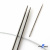 Спицы для вязания металлические d-2.5 мм круговые на тросике 53 см - купить в Красноярске. Цена: 53.90 руб.