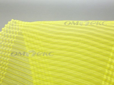 Лента капроновая "Гофре", шир. 110 мм/уп. 50 м, цвет жёлтый - купить в Красноярске. Цена: 33.37 руб.