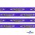 Тесьма отделочная (киперная) 10 мм, 100% хлопок,"THE SKATEBOARD CULIURE"(45 м) цв.121-32 -фиолет - купить в Красноярске. Цена: 850.62 руб.