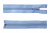 Спиральная молния Т5 351, 40 см, автомат, цвет св.голубой - купить в Красноярске. Цена: 13.03 руб.