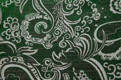 Ткань костюмная жаккард, 135 гр/м2, шир.150см, цвет зелёный№4 - купить в Красноярске. Цена 441.94 руб.