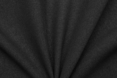 Ткань костюмная 24880 2022, 220 гр/м2, шир.150см, цвет чёрный - купить в Красноярске. Цена 451 руб.