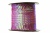 Пайетки "ОмТекс" на нитях, CREAM, 6 мм С / упак.73+/-1м, цв. 89 - розовый - купить в Красноярске. Цена: 468.37 руб.