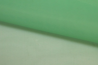 Портьерный капрон 15-6123, 47 гр/м2, шир.300см, цвет св.зелёный - купить в Красноярске. Цена 137.27 руб.
