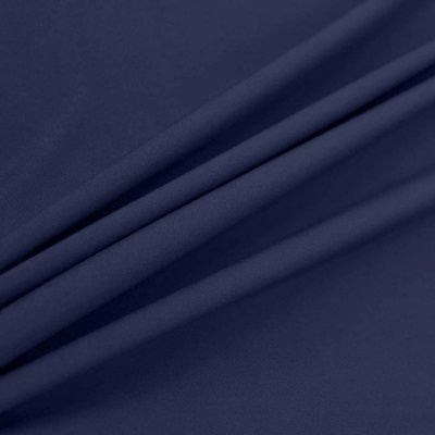 Костюмная ткань с вискозой "Салерно", 210 гр/м2, шир.150см, цвет т.синий/Navy - купить в Красноярске. Цена 446.37 руб.