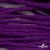 Шнур плетеный d-6 мм, круглый 70% хлопок 30% полиэстер, уп.90+/-1 м, цв.1084-фиолет - купить в Красноярске. Цена: 588 руб.