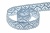Тесьма кружевная 0621-1346А, шир. 13 мм/уп. 20+/-1 м, цвет 132-голубой - купить в Красноярске. Цена: 569.26 руб.
