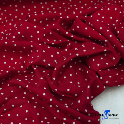 Ткань плательная "Вискоза принт"  100% вискоза, 95 г/м2, шир.145 см Цвет 2/red - купить в Красноярске. Цена 297 руб.