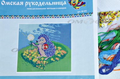 ОМБН-2 Набор для вышивания (бисер+мулине) - купить в Красноярске. Цена: 197.50 руб.