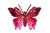 Бабочка декоративная пластиковая #10 - купить в Красноярске. Цена: 7.09 руб.