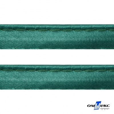 Кант атласный 140, шир. 12 мм (в упак. 65,8 м), цвет т.зелёный - купить в Красноярске. Цена: 237.16 руб.