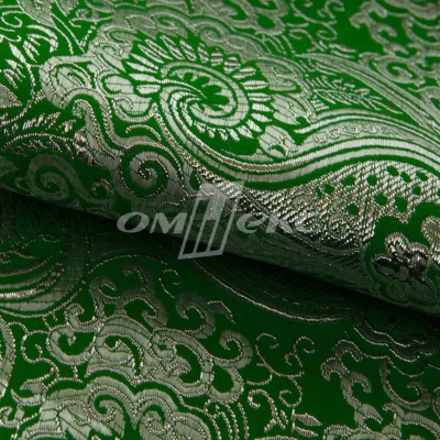 Ткань костюмная жаккард №4, 140 гр/м2, шир.150см, цвет зелёный - купить в Красноярске. Цена 383.29 руб.