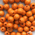 0309-Бусины деревянные "ОмТекс", 16 мм, упак.50+/-3шт, цв.003-оранжевый - купить в Красноярске. Цена: 62.22 руб.