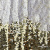 Трикотажное полотно, Сетка с пайетками, шир.130 см, #315, цв.-белый/золото - купить в Красноярске. Цена 700.46 руб.