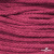 Шнур плетеный d-6 мм, 70% хлопок 30% полиэстер, уп.90+/-1 м, цв.1068-фуксия - купить в Красноярске. Цена: 588 руб.