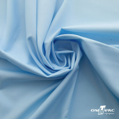 Ткань сорочечная Илер 100%полиэстр, 120 г/м2 ш.150 см, цв.голубой - купить в Красноярске. Цена 290.24 руб.