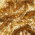 Сетка с пайетками №3, 188 гр/м2, шир.140см, цвет золотой - купить в Красноярске. Цена 454.12 руб.
