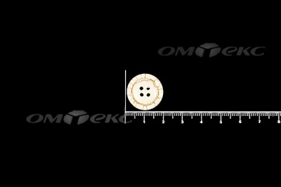 Пуговица деревянная круглая №33 (18мм) - купить в Красноярске. Цена: 2.55 руб.