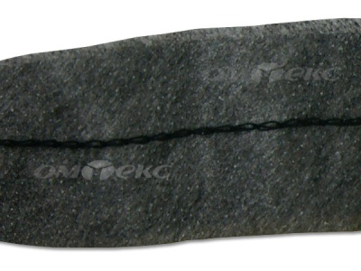WS7225-прокладочная лента усиленная швом для подгиба 30мм-графит (50м) - купить в Красноярске. Цена: 16.97 руб.