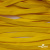 Шнур плетеный (плоский) d-12 мм, (уп.90+/-1м), 100% полиэстер, цв.269 - жёлтый - купить в Красноярске. Цена: 8.62 руб.