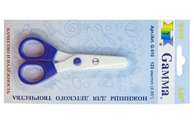 Ножницы G-510 детские 123 мм - купить в Красноярске. Цена: 137.45 руб.
