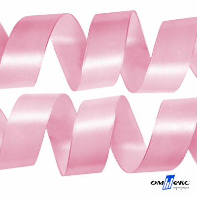 050-нежно-розовый Лента атласная упаковочная (В) 85+/-5гр/м2, шир.50 мм (1/2), 25+/-1 м - купить в Красноярске. Цена: 120.46 руб.