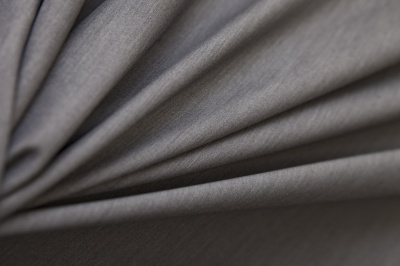 Костюмная ткань с вискозой "Флоренция", 195 гр/м2, шир.150см, цвет св.серый - купить в Красноярске. Цена 496.99 руб.