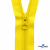 Спиральная молния Т5 131, 60 см, автомат, цвет жёлтый - купить в Красноярске. Цена: 14.21 руб.