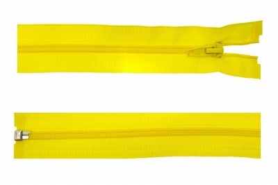 Спиральная молния Т5 131, 40 см, автомат, цвет жёлтый - купить в Красноярске. Цена: 13.03 руб.