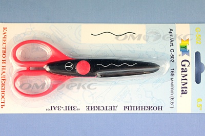 Ножницы G-502 детские 165 мм - купить в Красноярске. Цена: 292.21 руб.