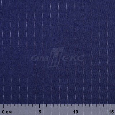Костюмная ткань "Жаклин", 188 гр/м2, шир. 150 см, цвет тёмно-синий - купить в Красноярске. Цена 430.84 руб.
