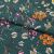 Плательная ткань "Фламенко" 6.1, 80 гр/м2, шир.150 см, принт растительный - купить в Красноярске. Цена 241.49 руб.