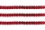 Пайетки "ОмТекс" на нитях, SILVER-BASE, 6 мм С / упак.73+/-1м, цв. 3 - красный - купить в Красноярске. Цена: 468.37 руб.