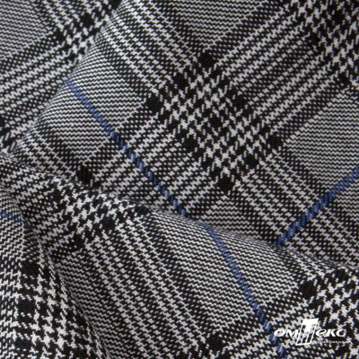 Ткань костюмная "Клер" 80% P, 16% R, 4% S, 200 г/м2, шир.150 см,#3 цв-серый/синий - купить в Красноярске. Цена 412.02 руб.