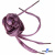 Шнурки #107-01, плоские 130 см, цв.розовый металлик - купить в Красноярске. Цена: 35.45 руб.