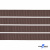 Репсовая лента 005, шир. 6 мм/уп. 50+/-1 м, цвет коричневый - купить в Красноярске. Цена: 88.45 руб.
