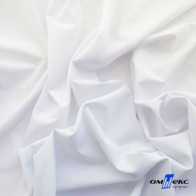 Ткань сорочечная Илер 100%полиэстр, 120 г/м2 ш.150 см, цв.белый - купить в Красноярске. Цена 290.24 руб.