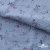 Ткань Муслин принт, 100% хлопок, 125 гр/м2, шир. 140 см, #2308 цв. 69 серо-голубой с цветком - купить в Красноярске. Цена 413.11 руб.